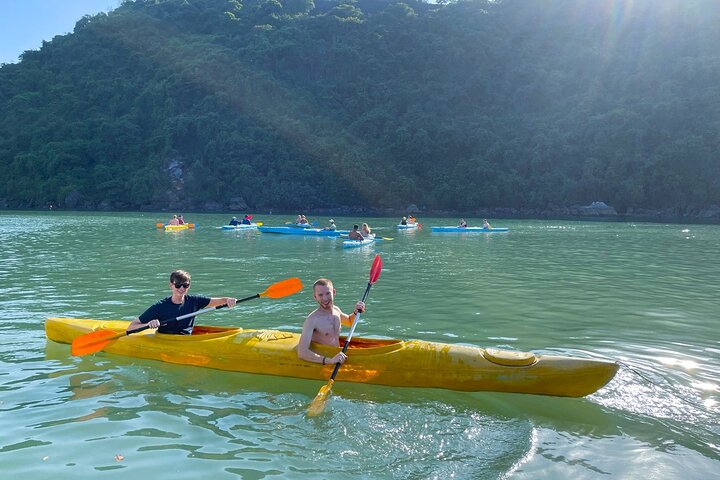 Cat Ba: Spectacular Lan Ha Bay Sunset on D’Charme Luxury Cruise