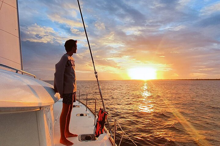 Cozumel All-Inclusive Private Sunset Catamaran Charter