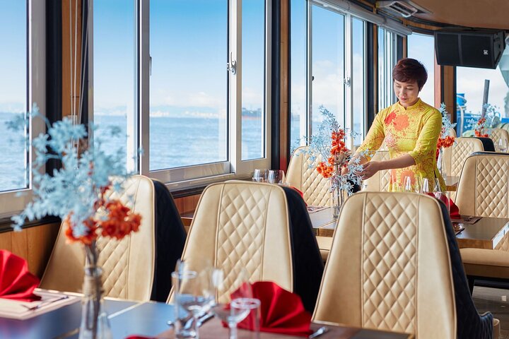 Cozy Bay 5 Star Cruise Luxury Halong Day Trip with Buffet Lunch