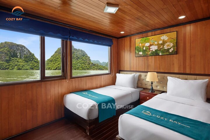 Cozy Bay Cruises - Best Boutique Cruise in Halong Bay 2D/1N Tour