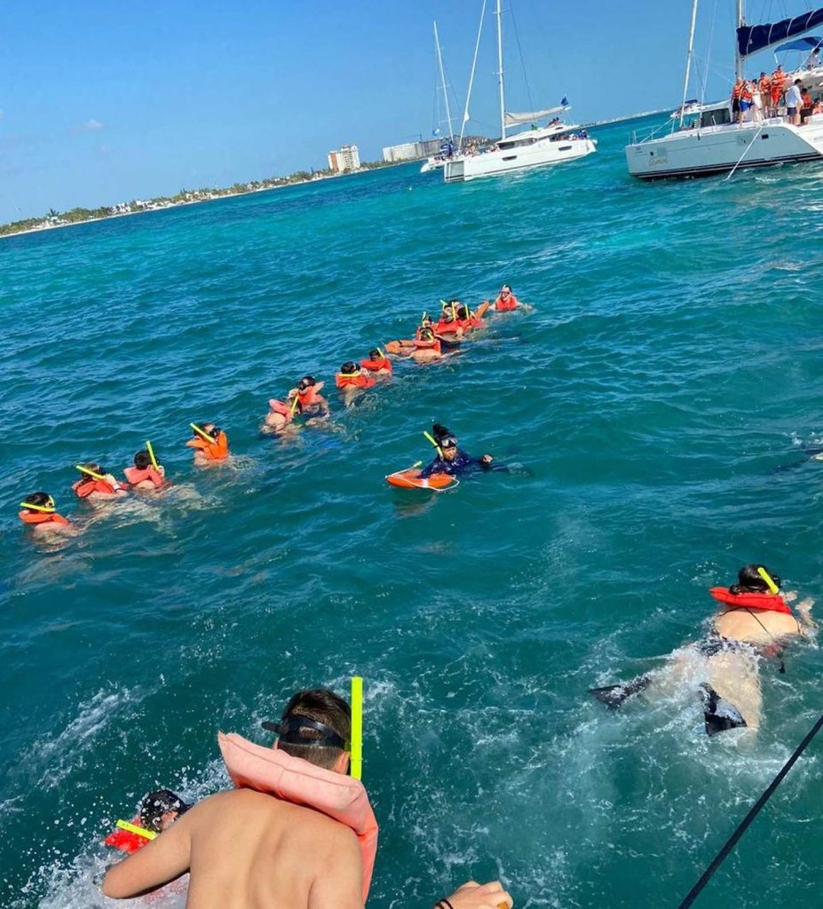 Daily Catamaran Tour Dancer with Slide