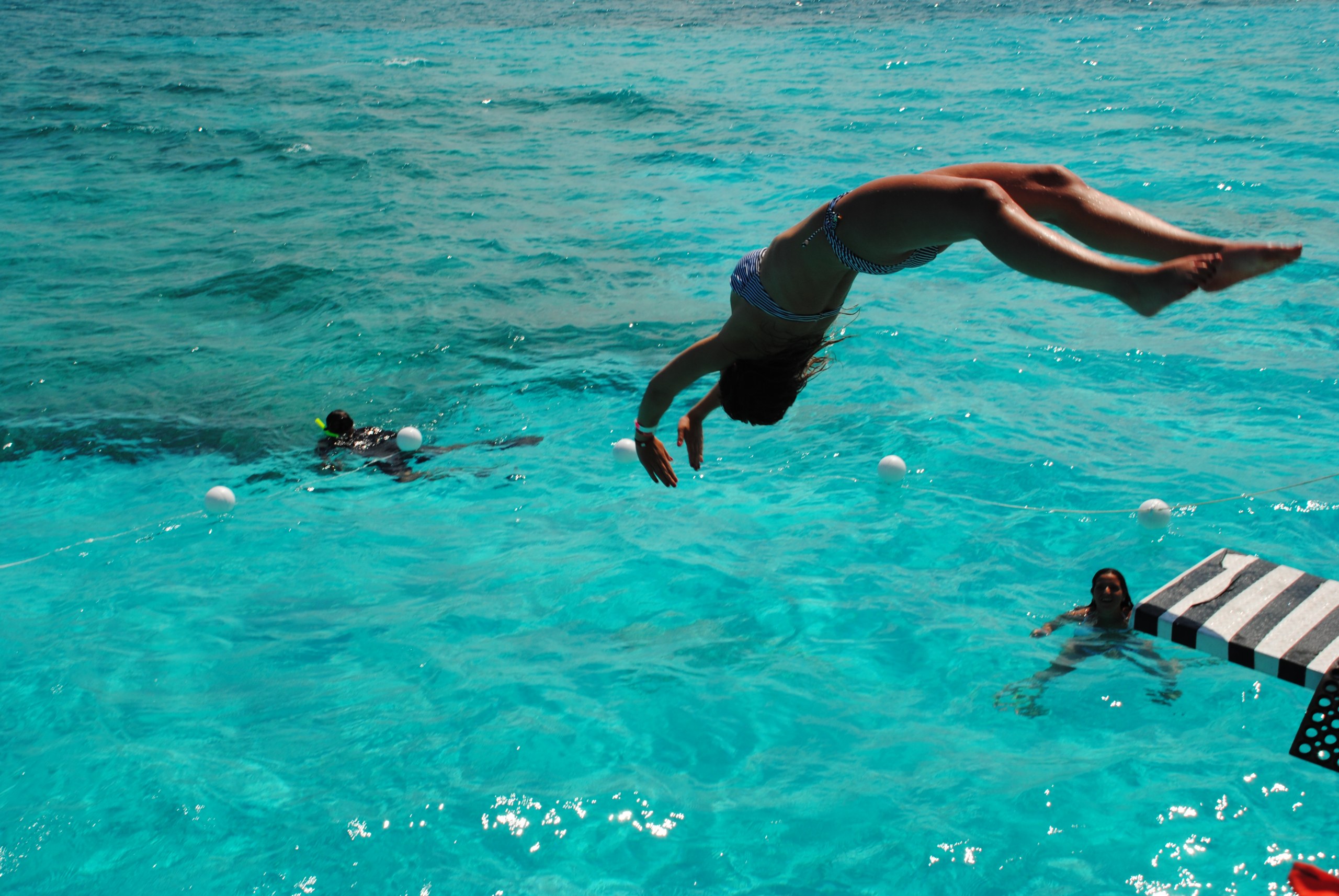 Daily Catamaran Tour Dancer with Slide