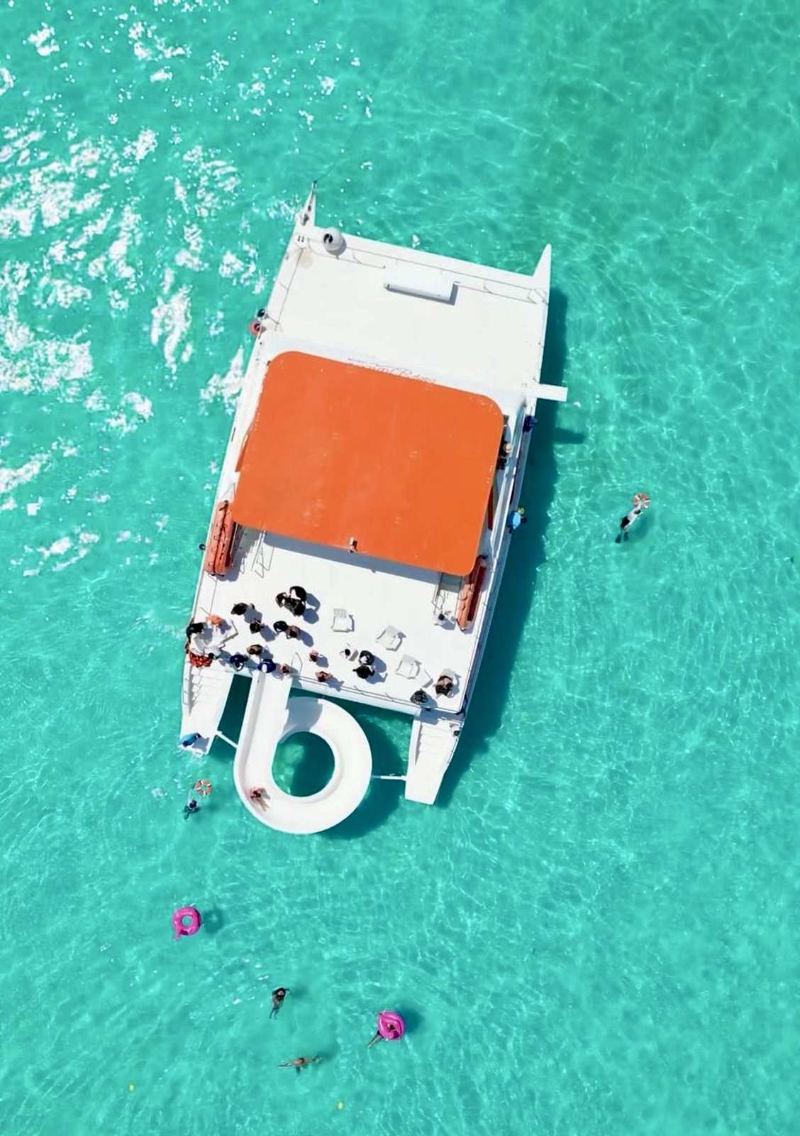 Daily Catamaran Tour Dancer with Slide