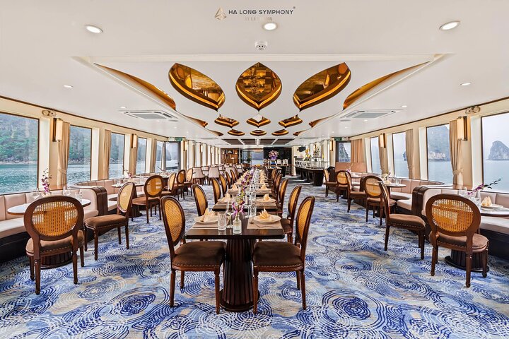 Discover Halong Bay on a 5-Star Symphony Cruise from Ha Long City