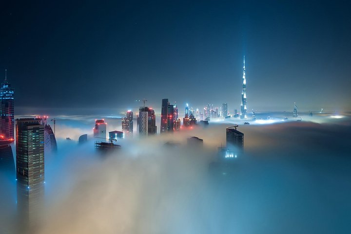 night sightseeing in dubai