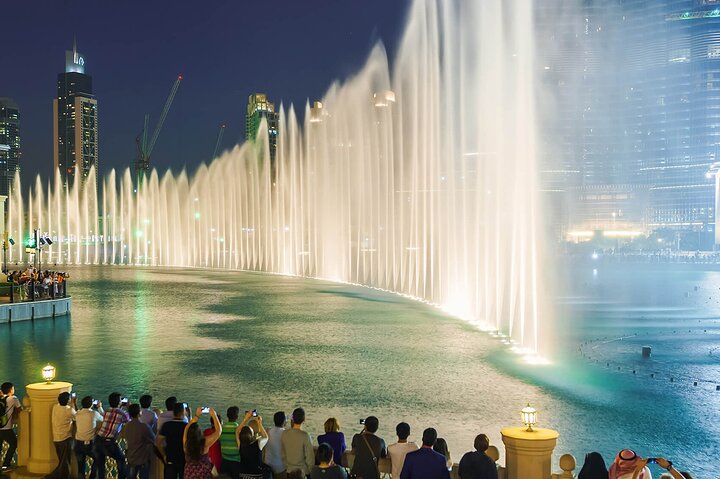 dubai fountain show