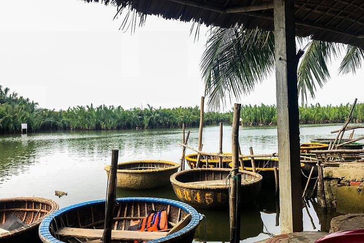 Entry Ticket: Basket Boat Ride in Cam Thanh Coconut forest