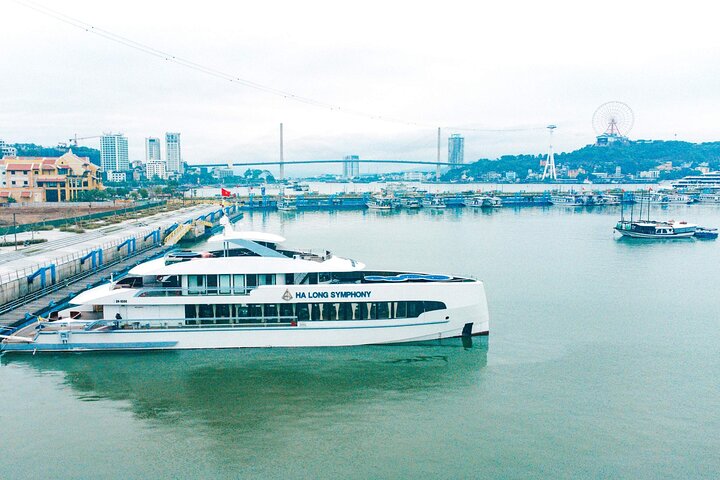 Exclusive Symphony Cruise Ha Long Bay Day Trip from Hanoi