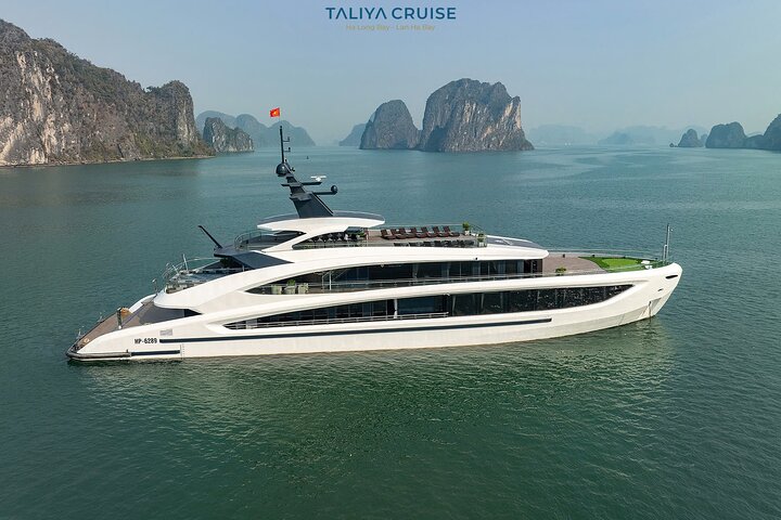 Explore Ha Long & Lan Ha Bay with Taliya 5-Star Cruise from Hanoi