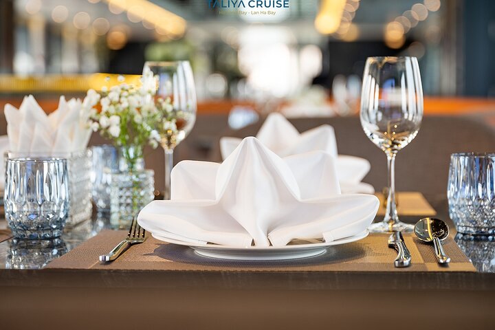 Explore Ha Long & Lan Ha Bay with Taliya 5-Star Cruise from Hanoi