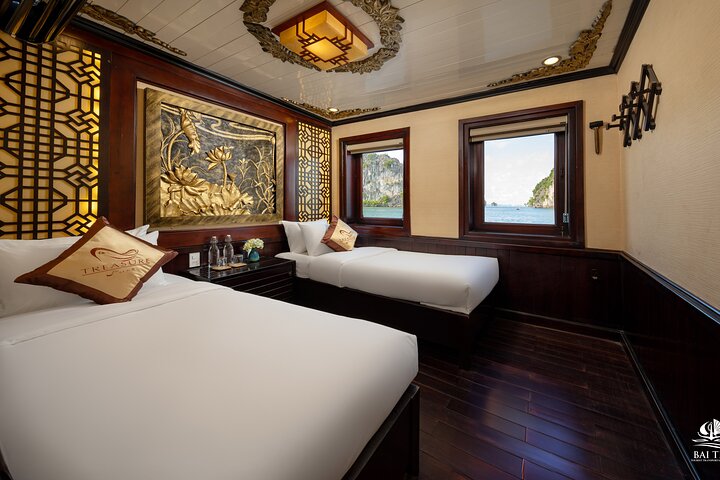 2-Day Treasure Junk Cruise Explore Hidden Gems of Bai Tu Long Bay