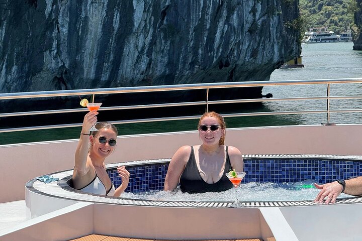 The most luxurious Day Cruise Cat Ba, Lan Ha Bay from Hanoi