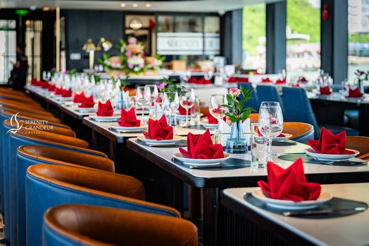 From Hanoi: Luxury Day Cruise to Cat Ba & Lan Ha Bay with Lunch