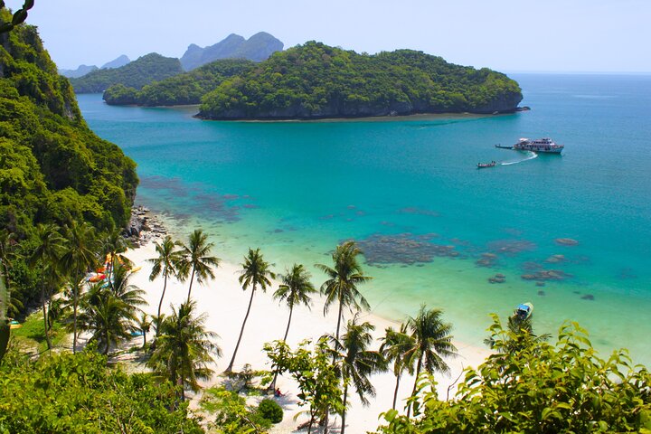 From Koh Samui or Koh Phangan: Ang Thong Marine Park Tour