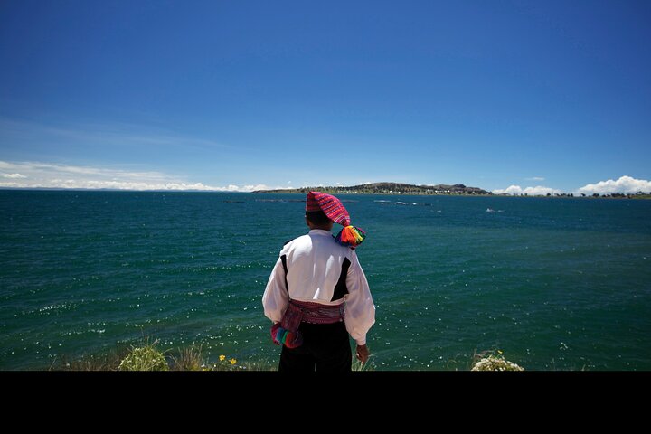 Titicaca lake view