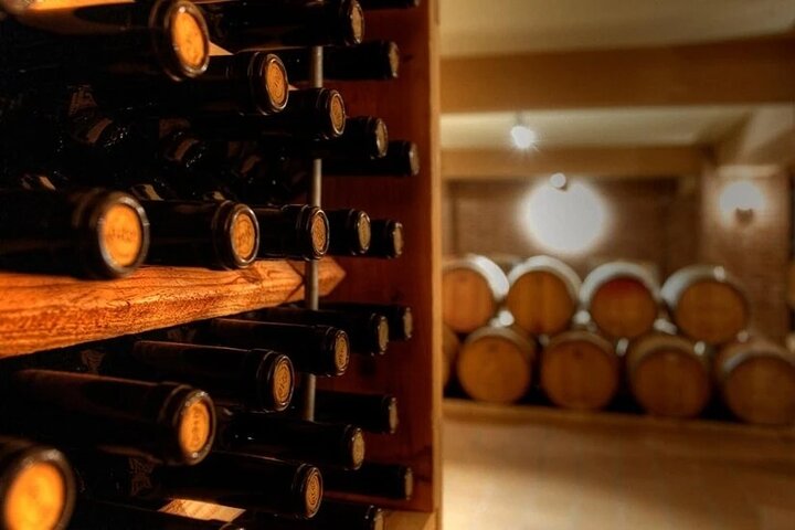 Winery cellar in Nemea