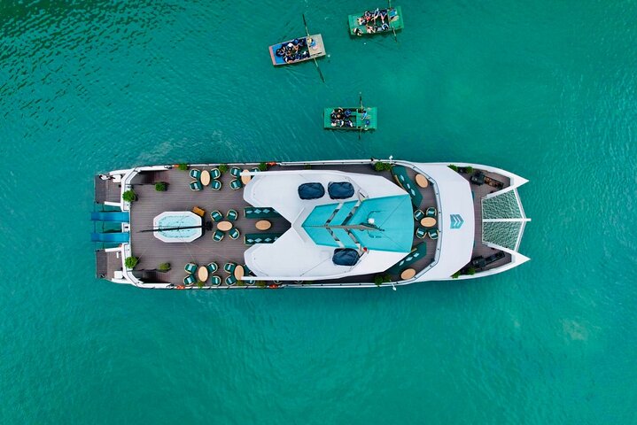 The Halong Catamaran - Top Luxury Day Cruise in Halong Bay