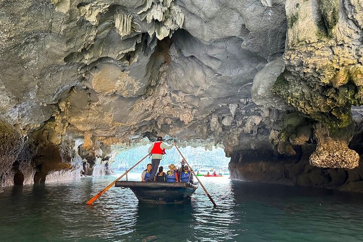Halong Bay Hercules Premium Day Cruise with Cave, Island, Buffet