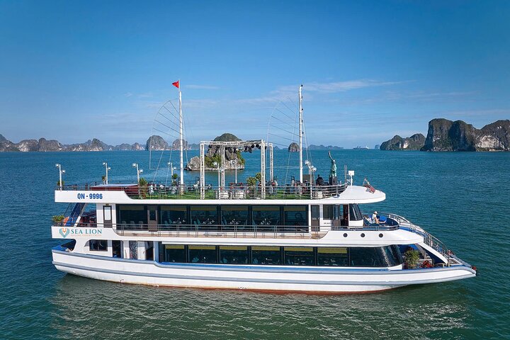 From Tuan Chau Port : Newest Sea Lion Cruise explore Ha Long Bay
