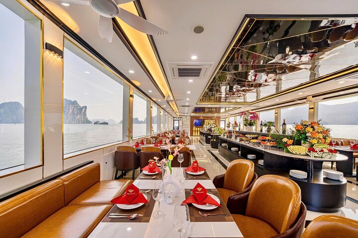 Halong Bay 5-Star Cruise – Titop Island, Sung Sot Cave & Kayak