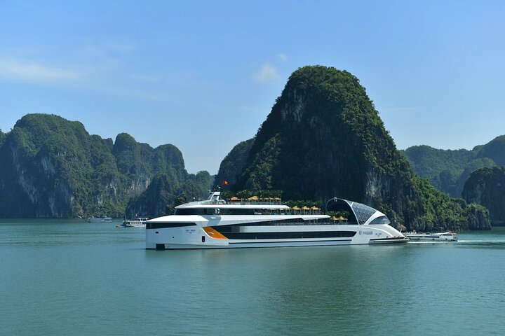 Halong Bay Day Tour from Hanoi – Largest Luxury Cruise Experience