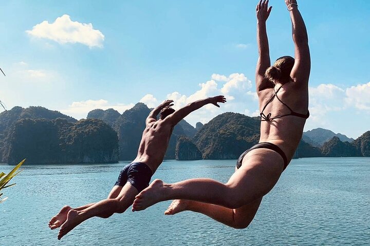 Halong Bay - Lan Ha Bay from Cat Ba Island: Cruise and Kayak Tour