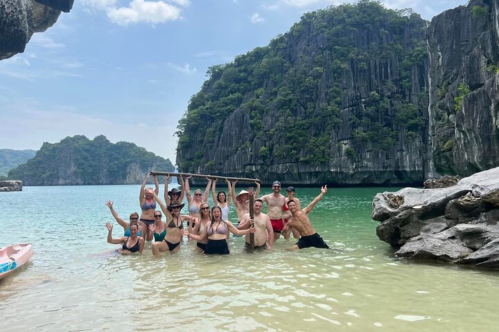 Halong Bay - Lan Ha Bay from Cat Ba Island: Cruise and Kayak Tour