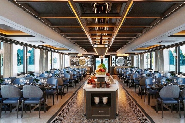 Halong Bay Luxury Day Cruise 5 Star with Buffet Lunch