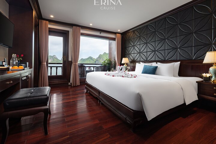 Halong & Lan Ha Bay Luxury 2D1N – Erina 5 Star Cruise with Balcony
