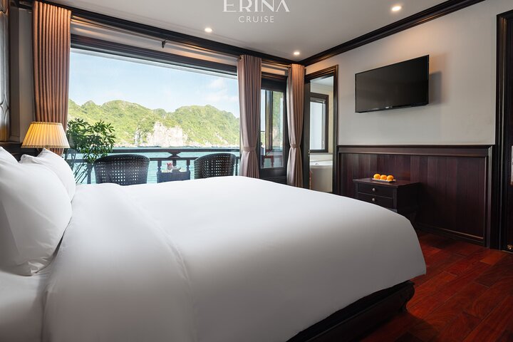 Halong & Lan Ha Bay Luxury 2D1N – Erina 5 Star Cruise with Balcony