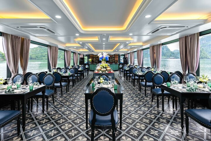 Halong Pamela Cruise 5 Star Luxury Day Tour Depart from Harbor
