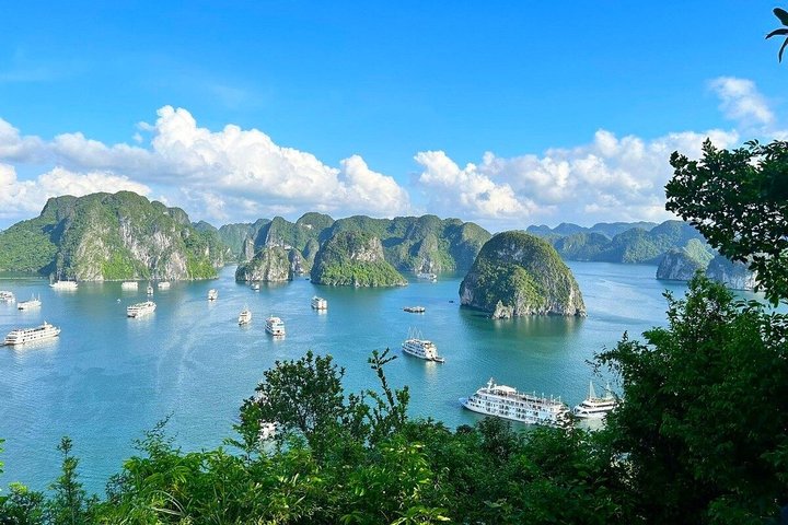 Hanoi: 5-Star Luxury Ha Long Bay Day Cruise, Lunch & Limousine