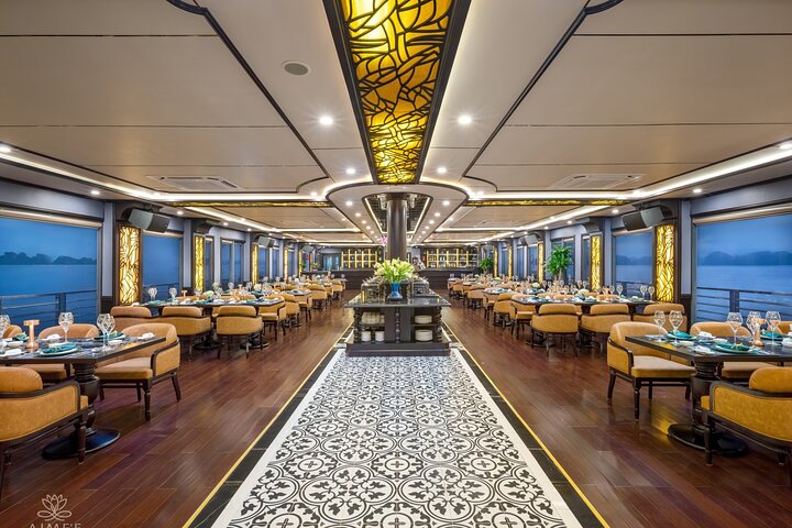Hanoi: Aime’e 5-Star Cruise 2-Day Luxury Ha Long Bay Journey
