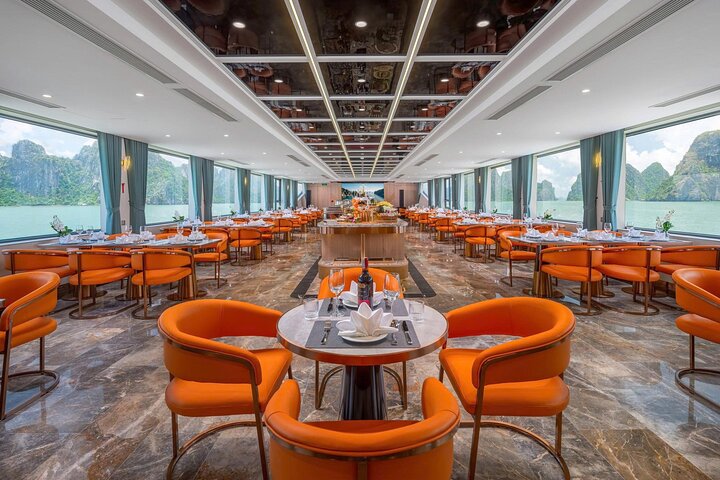 Hanoi to Halong Bay: Leona 5-Star Luxury Cruise with Tasty Lunch