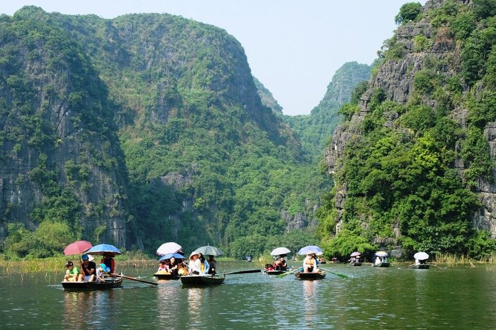 Hoa Lu Tam Coc Mua Cave 1 Day Group Tour (Lunch, Boat & Bike)