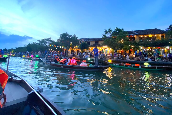 Marble Mountains & Hoi An Walking Tour , Night Market, Boat Ride
