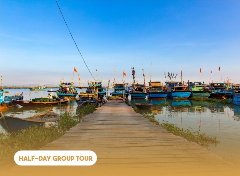 Hoi An: HOI AN SCENIC RIVER CRUISE AND VILLAGE TOUR
