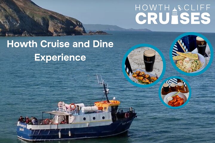 Howth Coastal Cruise and Dine Experience