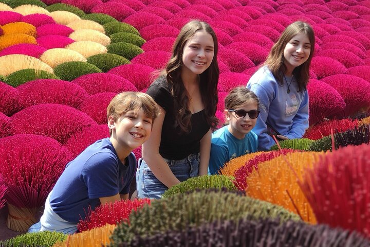 Incense Village to Ninh Binh Tam Coc Day Tour Small Group of 09