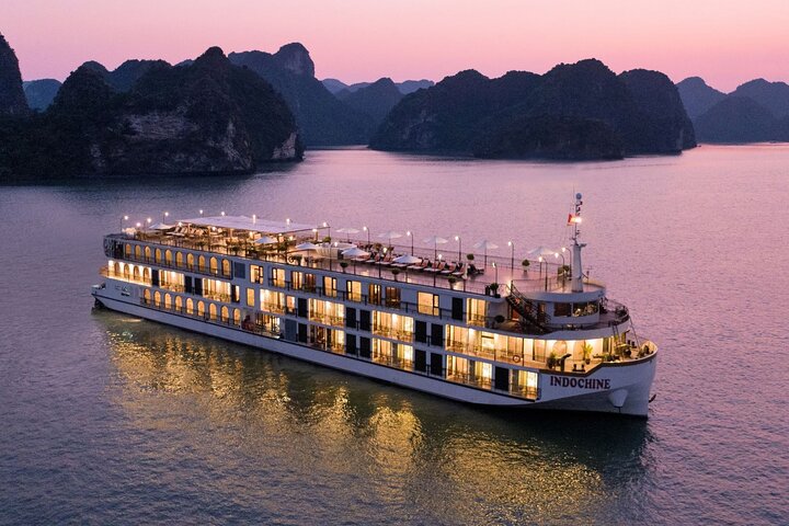 Indochine Cruise 2D1N in Halong Bay and Lan Ha Bay Luxury Journey