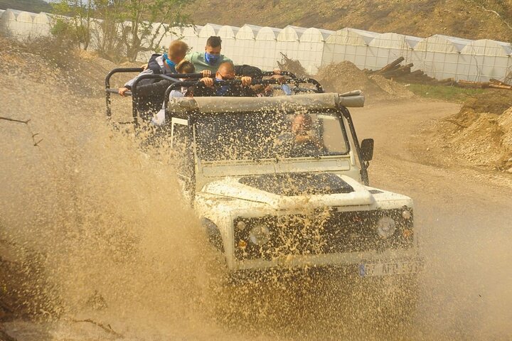 Jeep safari and Canyon Boat Tour from Side with Lunch
