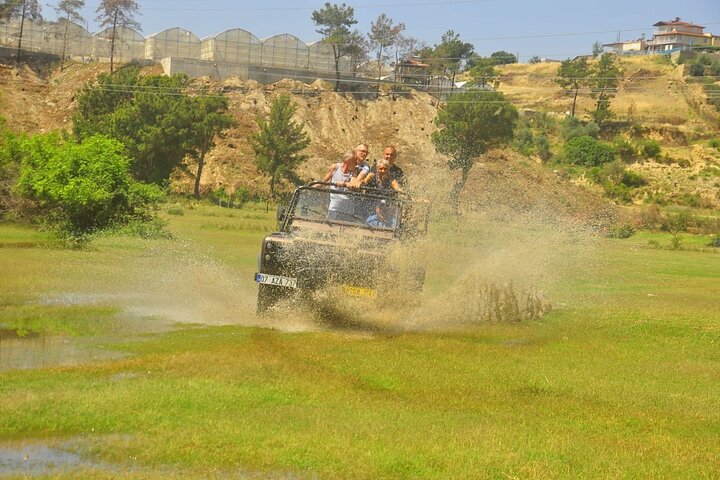 Jeep safari and Canyon Boat Tour from Side with Lunch