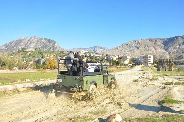 Jeep safari and Canyon Boat Tour from Side with Lunch