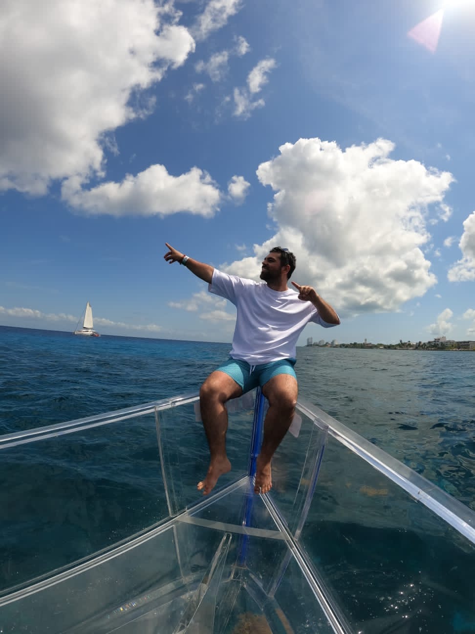 Lancha Transparente en Cozumel