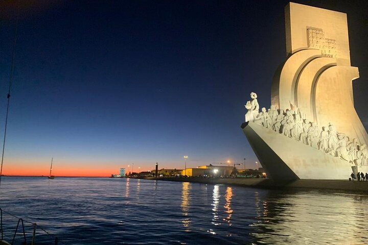 Lisbon Small Group 2-Hour Night Sailing Tour with a welcome Drink