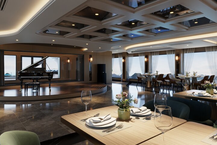 Luna Cruise: Top 5-Star Luxury Day Cruise from Port in Halong Bay