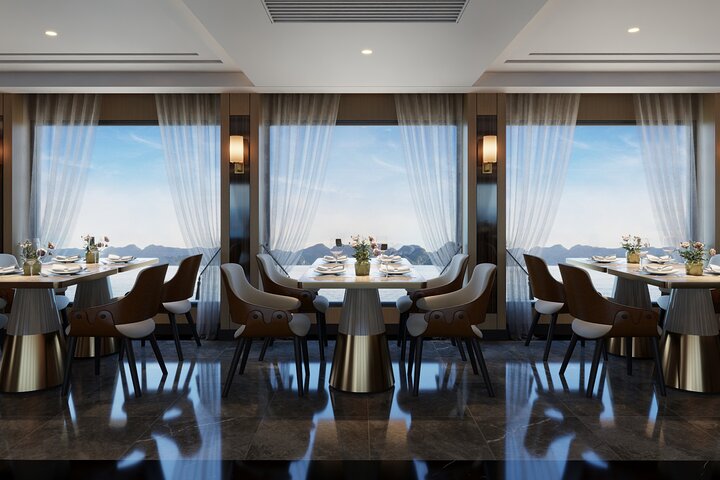 Luna Cruise: Top 5-Star Luxury Day Cruise from Port in Halong Bay
