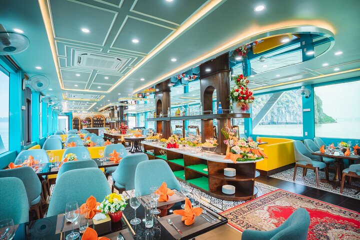 New 5-Star Apollo Cruise to Halong Bay from Hanoi with Buffet
