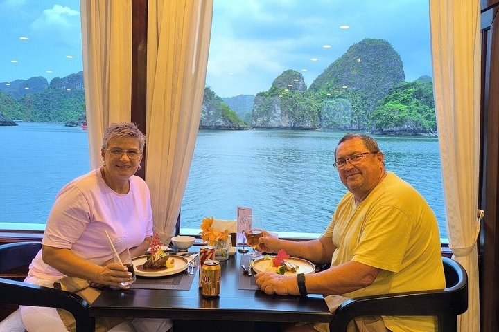 Luxury 5-Star Ha Long & Lan Ha Bay Day Cruise with Gourmet Lunch