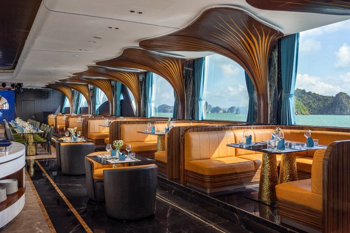 Luxury Ha Long Bay Catherine Horizon Cruise with Flavorful Lunch